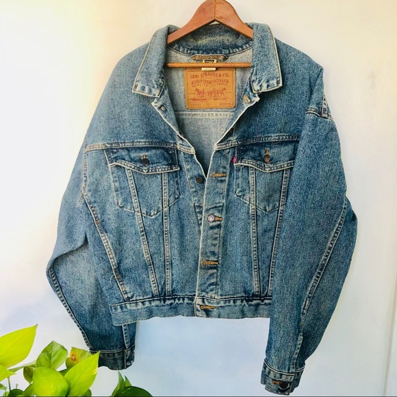 vintage levi strauss jean jacket